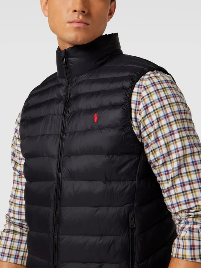 Polo Ralph Lauren Steppweste Mit Label-Stitching Modell 'TERRA' - Schwarz 3 Polo Ralph Lauren Steppweste Mit Label-Stitching Modell 'TERRA' - Schwarz – Bild 3