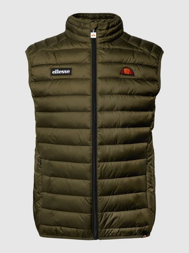 Ellesse Weste Mit Label-Details - Olivgrün 2 Ellesse Weste Mit Label-Details - Olivgrün – Bild 2