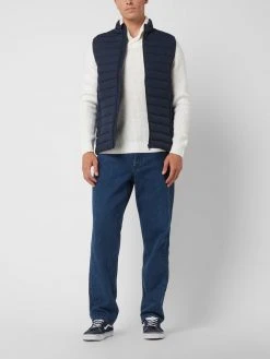 Tommy Hilfiger Shop 26 Jack & Jones Steppweste Mit Reißverschlusstaschen - Marineblau