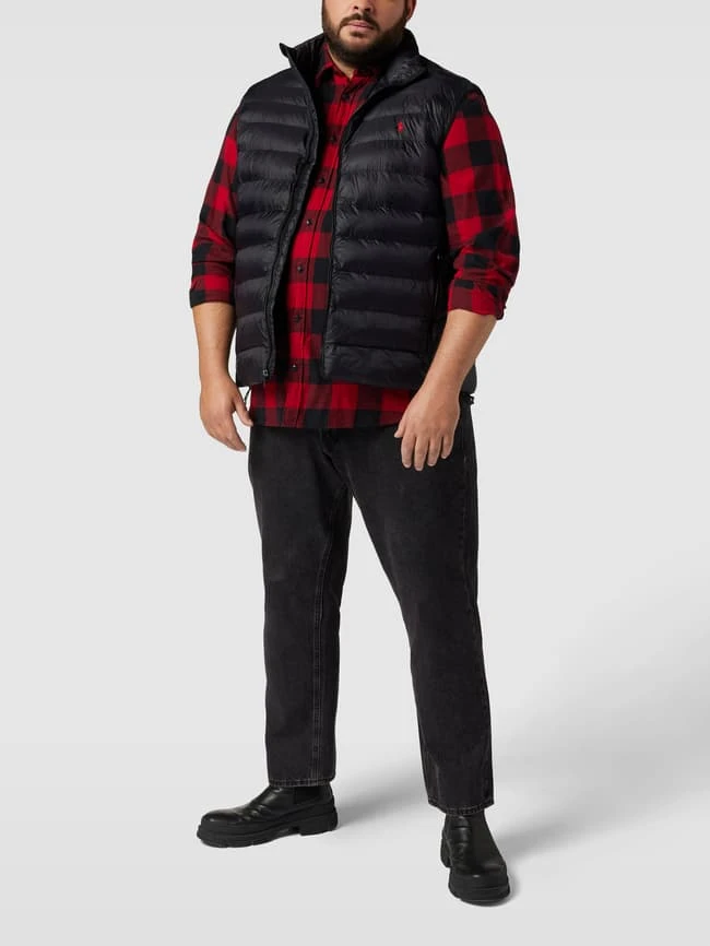 Polo Ralph Lauren Big & Tall PLUS SIZE Steppweste Mit Label-Stitching Modell 'TERRA VEST' - Schwarz 1 Polo Ralph Lauren Big & Tall PLUS SIZE Steppweste Mit Label-Stitching Modell 'TERRA VEST' - Schwarz