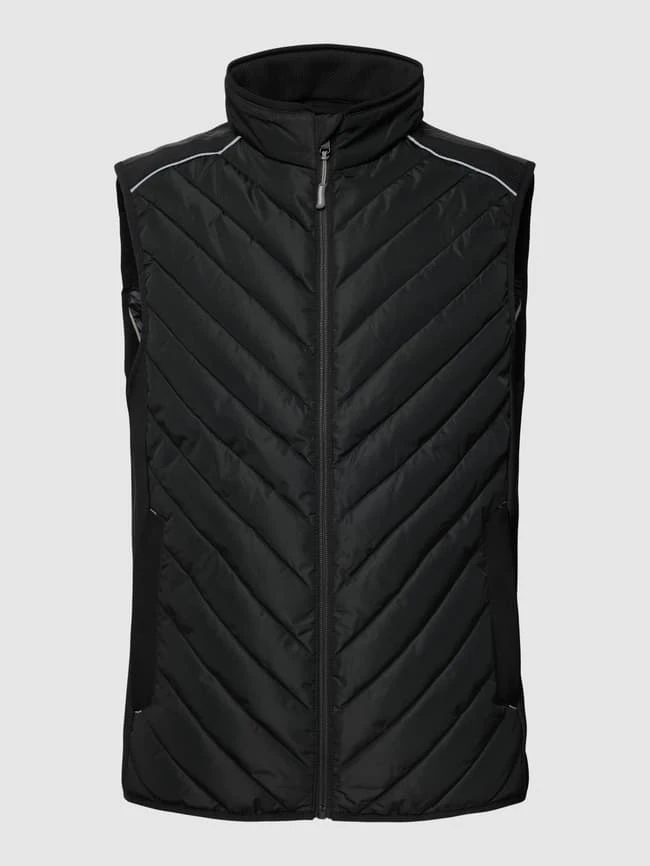 MCNEAL Steppweste Mit Reflektorstreifen - Schwarz 2 MCNEAL Steppweste Mit Reflektorstreifen - Schwarz – Bild 2