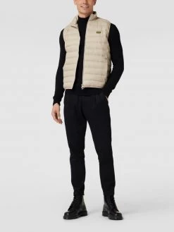 Barbour Steppweste Mit Label-Patch - Beige