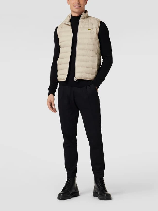 Barbour Steppweste Mit Label-Patch - Beige 1 Barbour Steppweste Mit Label-Patch - Beige