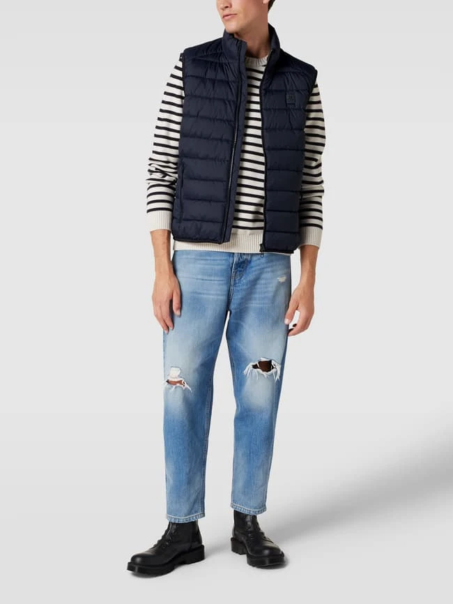 Marc O'Polo Steppweste Mit Stehkragen - Marineblau 1 Marc O'Polo Steppweste Mit Stehkragen - Marineblau