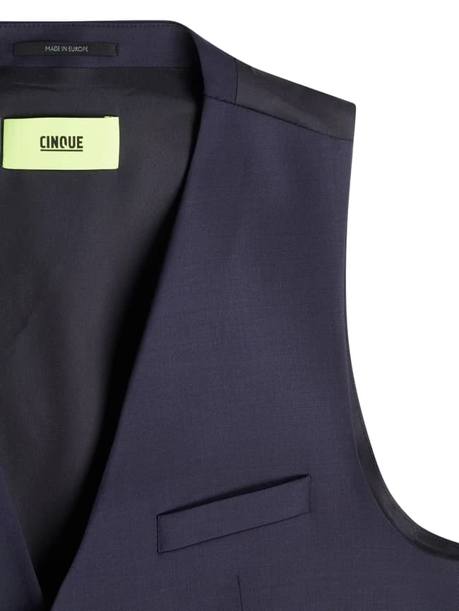 Cinque Weste Mit Schurwoll-Anteil Modell 'Cicastello' - Marineblau 2 Cinque Weste Mit Schurwoll-Anteil Modell 'Cicastello' - Marineblau – Bild 2