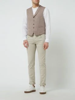 CG - Club Of Gents Weste Aus Baumwolle Modell 'Paddy' - Rot