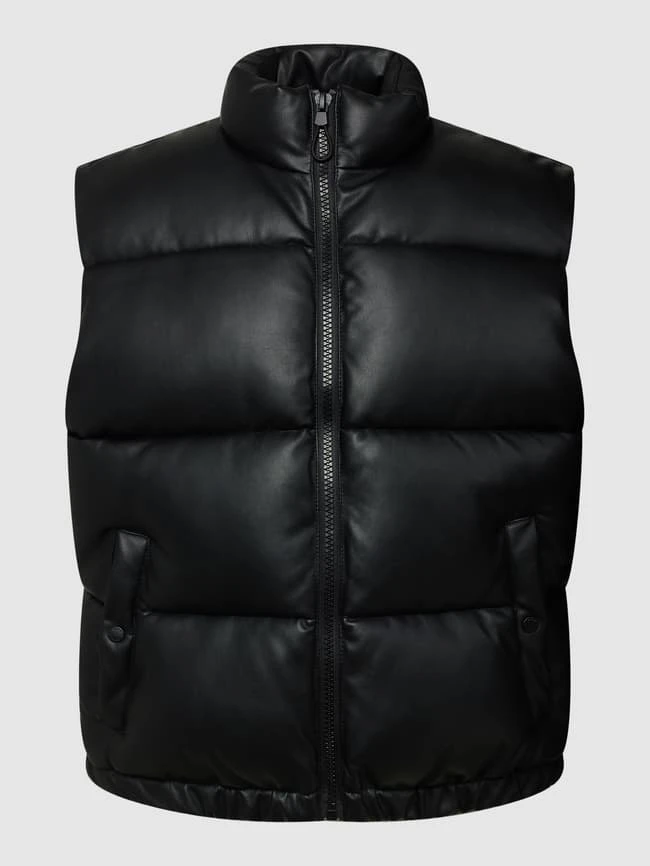 REVIEW Weste Mit Seitlichen Eingrifftaschen - Schwarz 2 REVIEW Weste Mit Seitlichen Eingrifftaschen - Schwarz – Bild 2