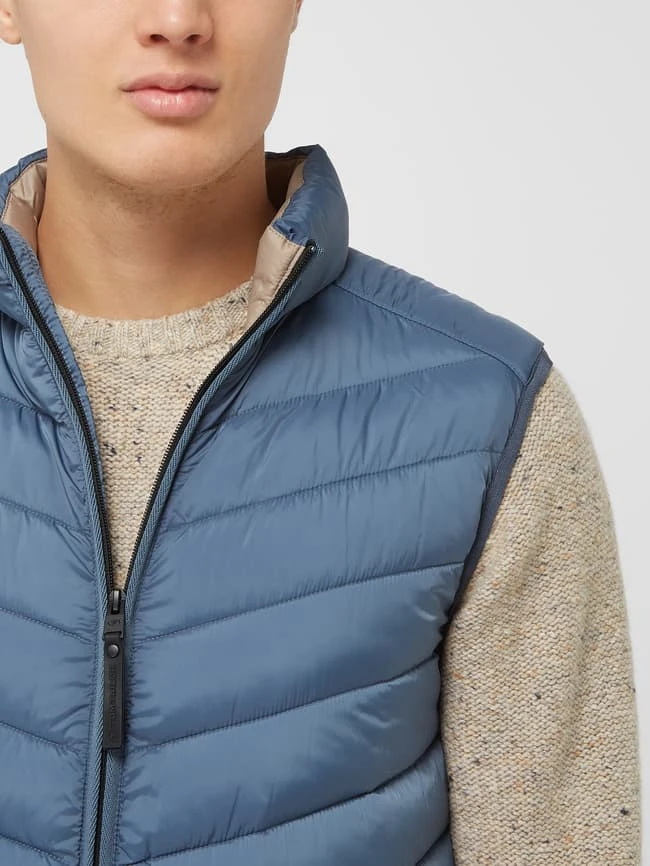 Tom Tailor Light-Steppweste Mit Reißverschlusstaschen - Rauchblau 3 Tom Tailor Light-Steppweste Mit Reißverschlusstaschen - Rauchblau – Bild 3
