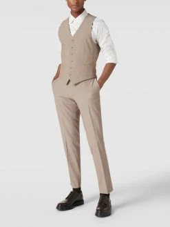 Tiger Of Sweden Weste Mit Kontrastrückseite - Beige