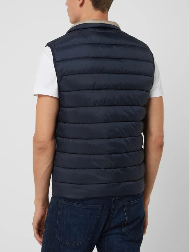 Tom Tailor Light-Steppweste Mit Reißverschlusstaschen - Marineblau 5 Tom Tailor Light-Steppweste Mit Reißverschlusstaschen - Marineblau – Bild 5