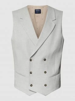 MCNEAL Weste Mit Paspeltaschen - Hellgrau