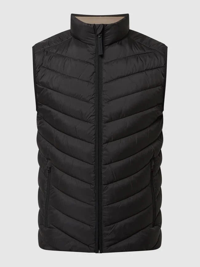 Tom Tailor Light-Steppweste Mit Reißverschlusstaschen - Schwarz 2 Tom Tailor Light-Steppweste Mit Reißverschlusstaschen - Schwarz – Bild 2