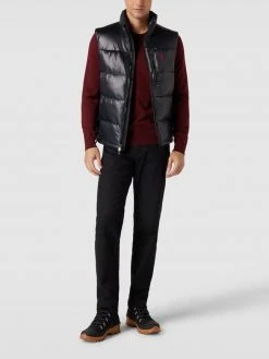 Polo Ralph Lauren Steppweste Mit Label-Stitching Modell 'EL CAP VEST' - Schwarz