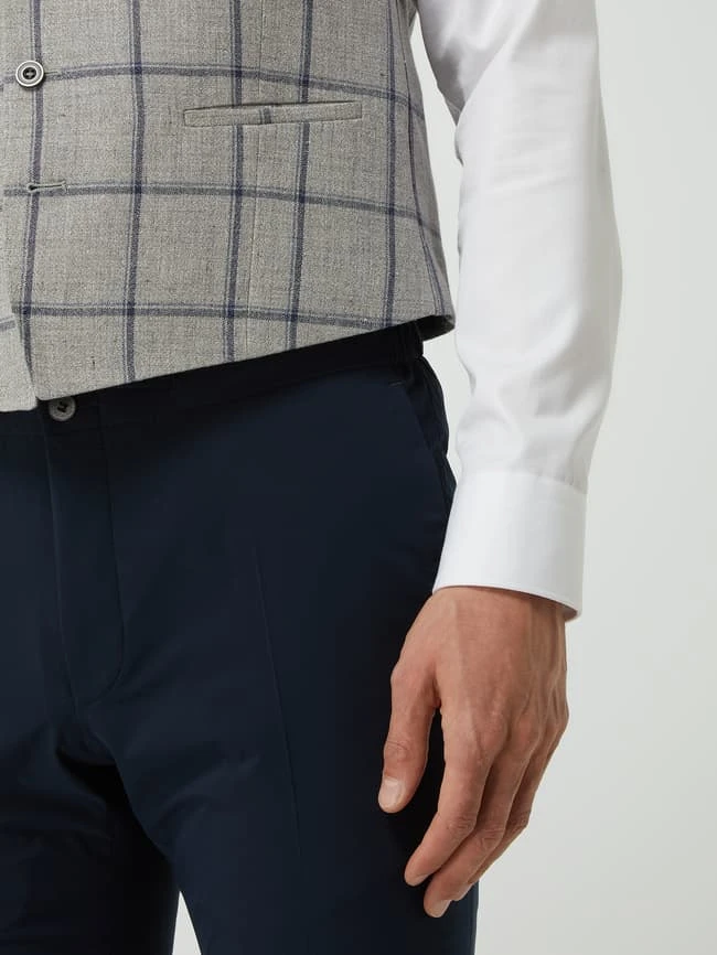 Atelier Torino Weste Aus Leinen-Schurwoll-Mix Modell 'Panfilo' - Hellgrau 3 Atelier Torino Weste Aus Leinen-Schurwoll-Mix Modell 'Panfilo' - Hellgrau – Bild 3