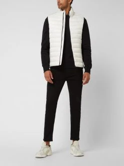 CK Calvin Klein Steppweste Mit Stehkragen - Offwhite