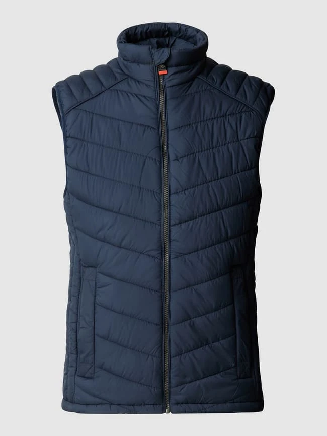 Tom Tailor Steppweste Mit Stehkragen - Marineblau 2 Tom Tailor Steppweste Mit Stehkragen - Marineblau – Bild 2
