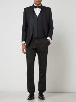 Wilvorst Weste Mit Woll-Anteil - Dunkelblau