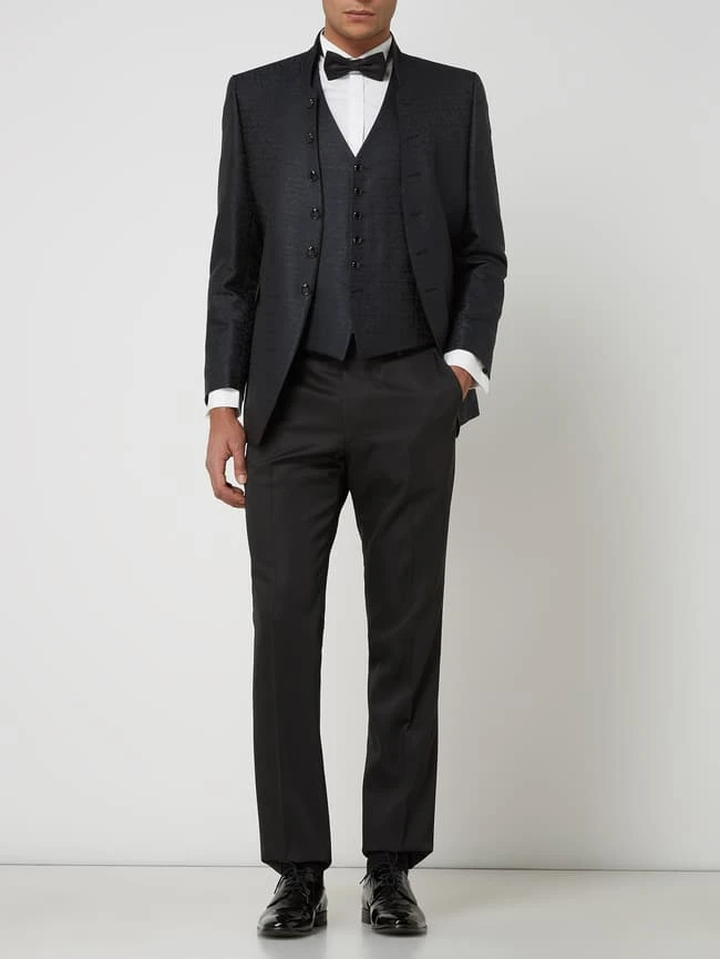 Wilvorst Weste Mit Woll-Anteil - Dunkelblau 1 Wilvorst Weste Mit Woll-Anteil - Dunkelblau