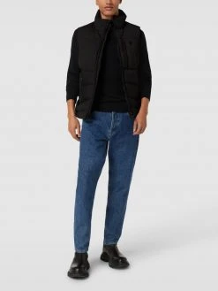 Tommy Hilfiger Shop 32 Wellensteyn Weste Mit Label-Detail Modell 'NORDSEE' - Schwarz