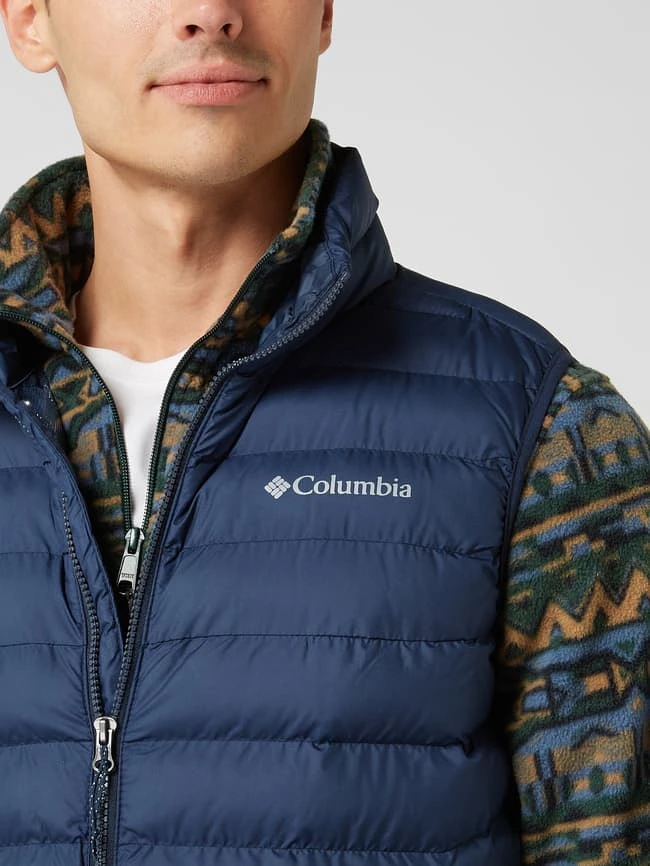 Columbia Steppweste Mit Stehkragen - Marineblau 3 Columbia Steppweste Mit Stehkragen - Marineblau – Bild 3