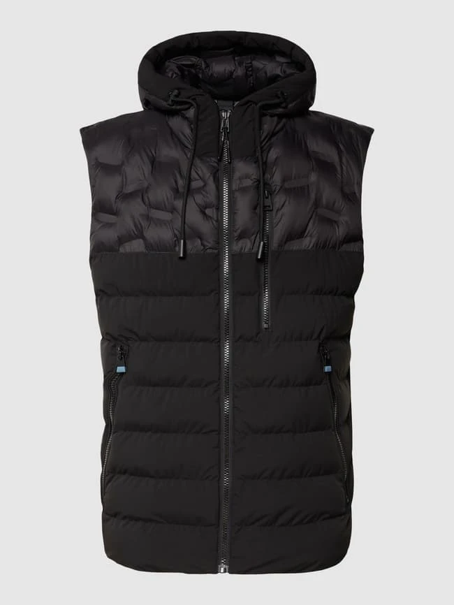 Brax Steppweste Mit Reißverschlusstaschen Modell 'LUC' - Schwarz 2 Brax Steppweste Mit Reißverschlusstaschen Modell 'LUC' - Schwarz – Bild 2