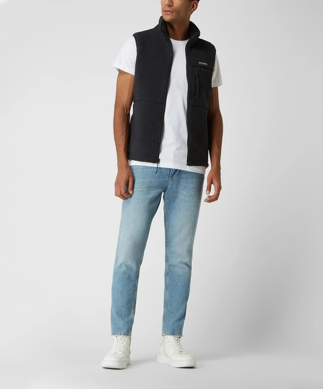 Columbia Weste Aus Teddyfell - Graphit 1 Columbia Weste Aus Teddyfell - Graphit