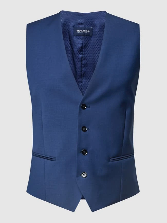 MCNEAL Weste Mit Kontrastrückseite - Royalblau 2 MCNEAL Weste Mit Kontrastrückseite - Royalblau – Bild 2