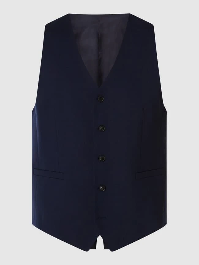 Tiger Of Sweden Weste Mit Kontrastrückseite - Dunkelblau 1 Tiger Of Sweden Weste Mit Kontrastrückseite - Dunkelblau