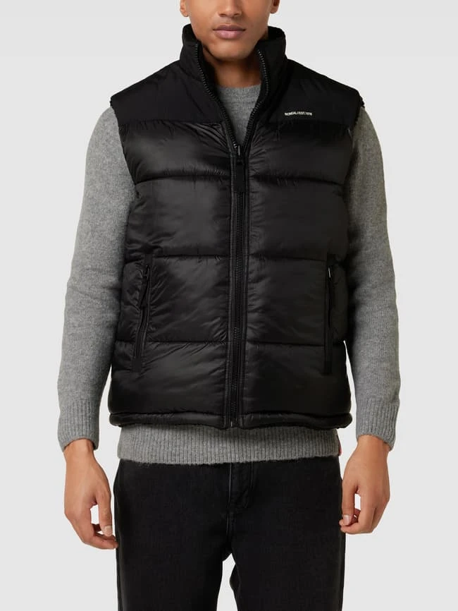 MCNEAL Wendeweste Mit Label-Print - Schwarz 4 MCNEAL Wendeweste Mit Label-Print - Schwarz – Bild 4