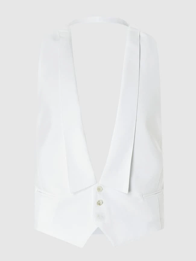 Wilvorst Weste Aus Baumwolle - Weiß 1 Wilvorst Weste Aus Baumwolle - Weiß