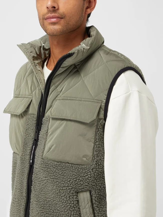 Tom Tailor Weste Aus Teddyfell - Ecru 3 Tom Tailor Weste Aus Teddyfell - Ecru – Bild 3