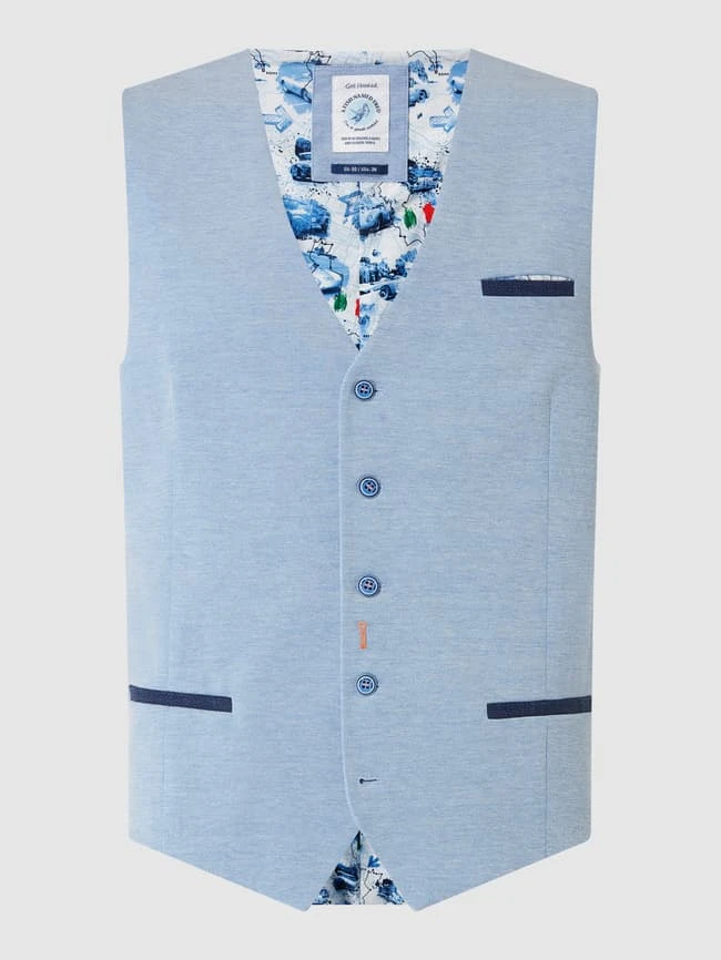 A Fish Named Fred Weste Aus Baumwollmischung - Blau 2 A Fish Named Fred Weste Aus Baumwollmischung - Blau – Bild 2