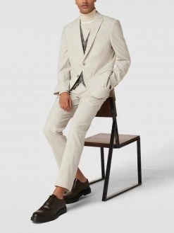 DIGEL Weste Mit Karomuster Modell 'Lucien' - Mittelgrau