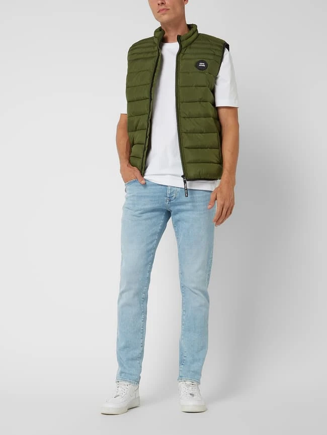 Pepe Jeans Steppweste Mit Stehkragen Modell 'Jack' - Dunkelgrün 1 Pepe Jeans Steppweste Mit Stehkragen Modell 'Jack' - Dunkelgrün