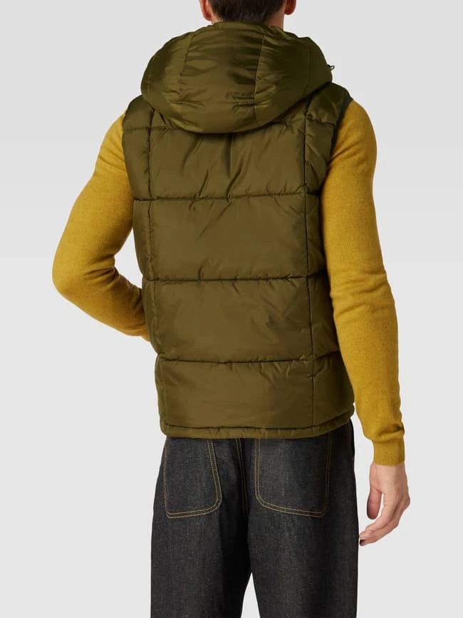 Scotch & Soda Steppweste Mit Kapuze Modell 'bodywarmer' - Olivgrün 5 Scotch & Soda Steppweste Mit Kapuze Modell 'bodywarmer' - Olivgrün – Bild 5