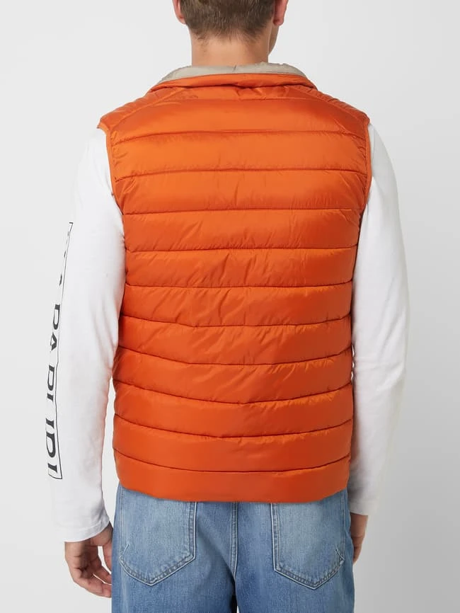 Tom Tailor Light-Steppweste Mit Stehkragen - Wasserabweisend - Orange 5 Tom Tailor Light-Steppweste Mit Stehkragen - Wasserabweisend - Orange – Bild 5