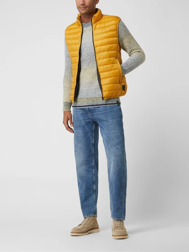 Calamar Light-Steppweste Mit Stehkragen - Wasserabweisend - Gelb 1 Calamar Light-Steppweste Mit Stehkragen - Wasserabweisend - Gelb