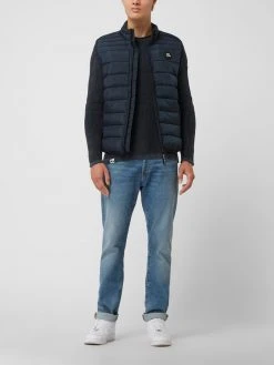 Pepe Jeans Steppweste Mit Stehkragen Modell 'Jack' - Dunkelblau