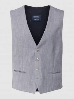 MCNEAL Weste Mit Allover-Muster - Blau