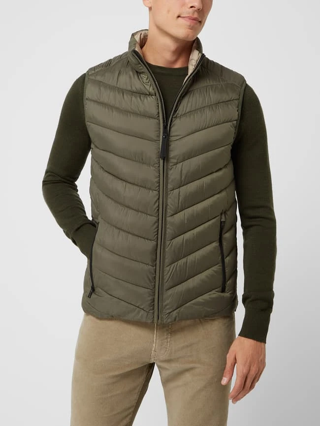 Tom Tailor Light-Steppweste Mit Reißverschlusstaschen - Olivgrün 4 Tom Tailor Light-Steppweste Mit Reißverschlusstaschen - Olivgrün – Bild 4