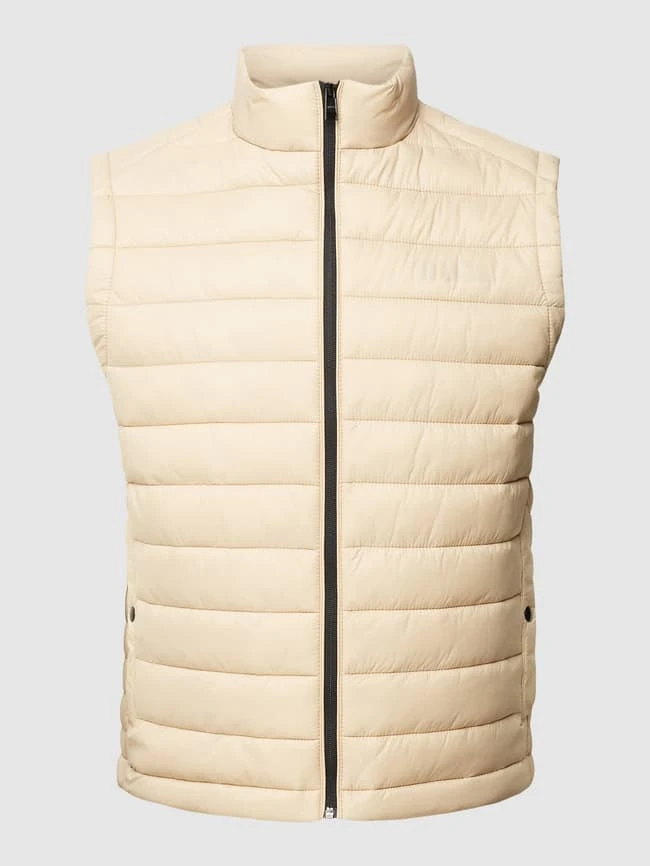 BOSS Steppweste Mit Label-Print Modell 'Calano' - Beige 2 BOSS Steppweste Mit Label-Print Modell 'Calano' - Beige – Bild 2