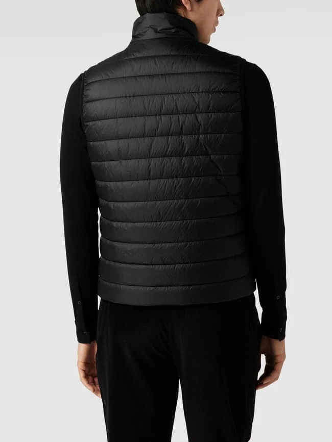 HUGO Steppweste Mit Label-Print Modell 'Bentino' - Schwarz 5 HUGO Steppweste Mit Label-Print Modell 'Bentino' - Schwarz – Bild 5