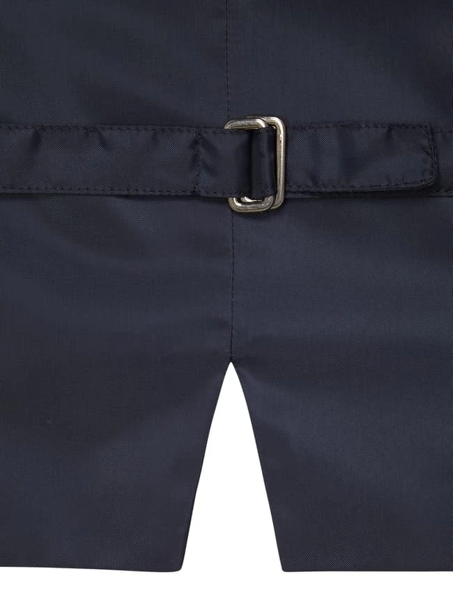 Tiger Of Sweden Slim Fit Weste Mit Webstruktur Modell 'Wolmer' - Rauchblau 4 Tiger Of Sweden Slim Fit Weste Mit Webstruktur Modell 'Wolmer' - Rauchblau – Bild 4