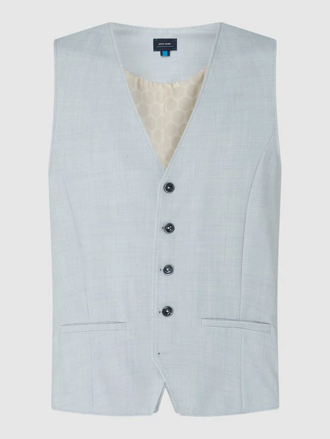 Pierre Cardin Weste Mit Stretch-Anteil Modell 'Gab' - 'Futureflex' - Hellblau 2 Pierre Cardin Weste Mit Stretch-Anteil Modell 'Gab' - 'Futureflex' - Hellblau – Bild 2