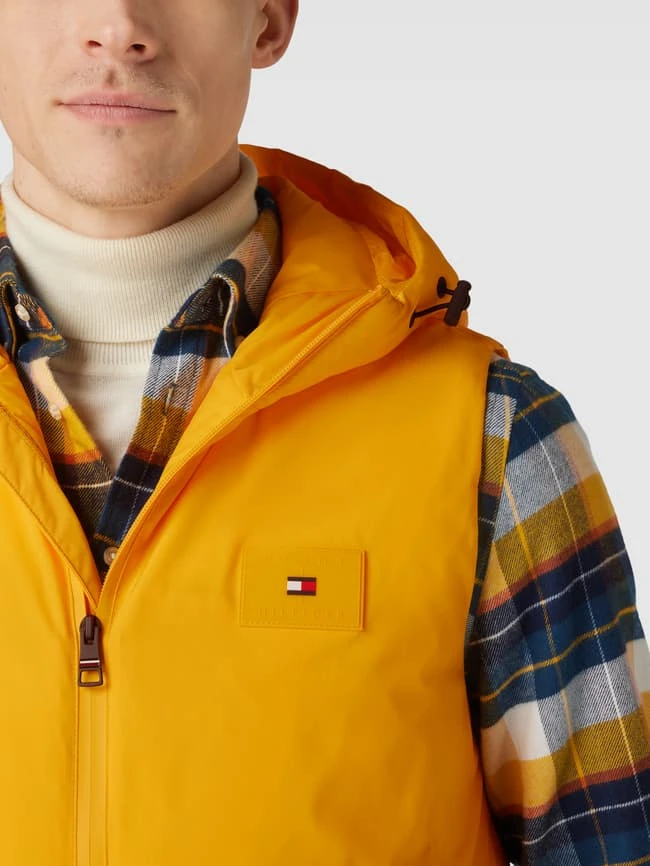 Tommy Hilfiger Weste Mit Label-Patch - Gelb 3 Tommy Hilfiger Weste Mit Label-Patch - Gelb – Bild 3