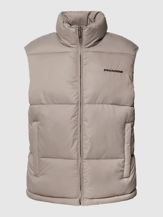 Pegador Steppweste Mit Stehkragen - Mittelgrau 2 Pegador Steppweste Mit Stehkragen - Mittelgrau – Bild 2