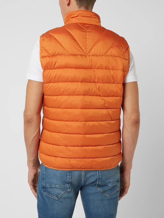 Napapijri Regular Fit Steppweste Mit Stehkragen Modell 'Aerons' - Orange 5 Napapijri Regular Fit Steppweste Mit Stehkragen Modell 'Aerons' - Orange – Bild 5