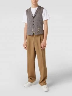 CG - Club Of Gents Weste Mit Schalkragen - Blau