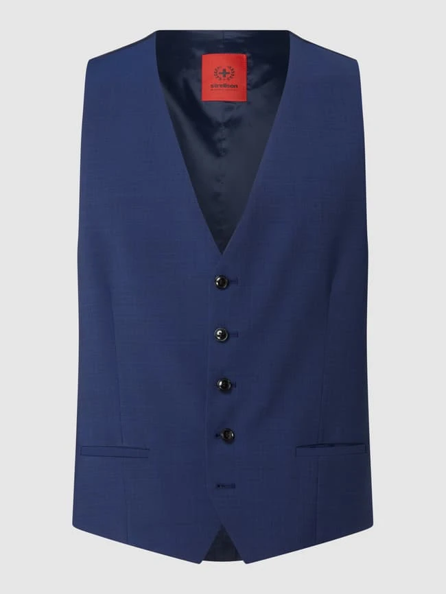 Strellson Weste Mit Woll-Anteil Modell 'Ves' - Royalblau 2 Strellson Weste Mit Woll-Anteil Modell 'Ves' - Royalblau – Bild 2