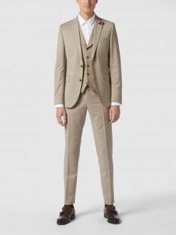 CG - Club Of Gents Weste Aus Reiner Schurwolle - YOUR OWN PARTY By CG – CLUB Of GENTS - Beige